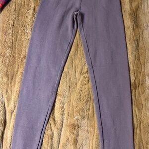 Brown knit like leggings